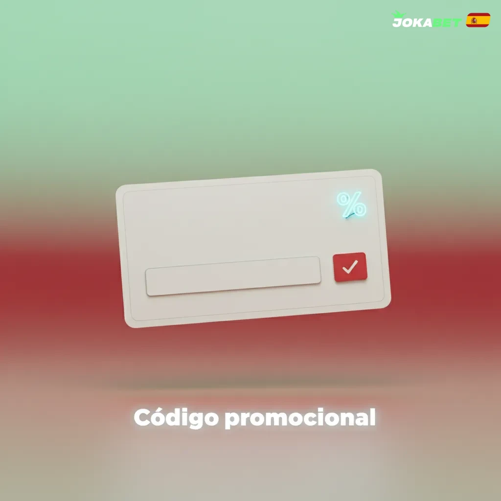 Pantalla de promociones con códigos JOKA150, SPINS50 y SPORT10; depósito mínimo, 72 h y solo verificados.