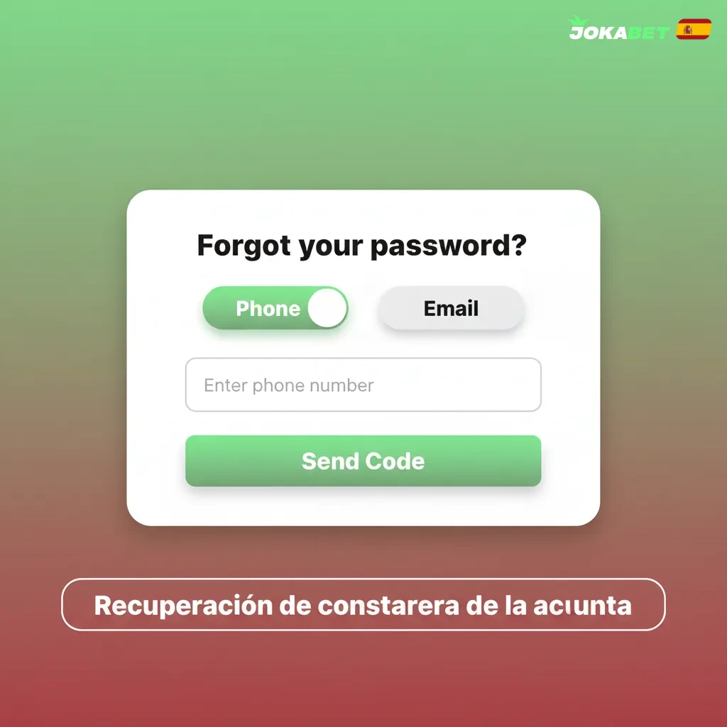 Instrucciones de recuperación de contraseña: restablece por email o SMS desde ¿Olvidaste tu contraseña?