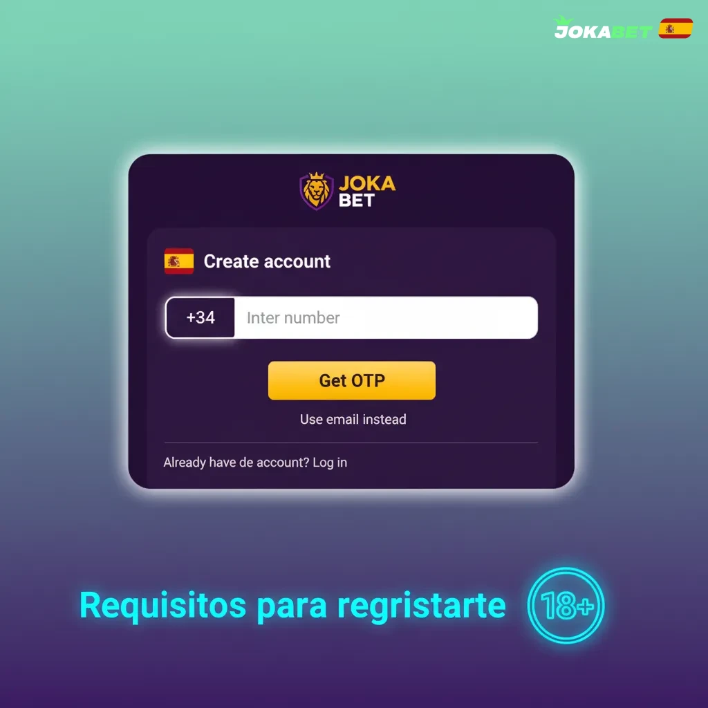 Requisitos para registrarte en España: +18, datos reales, verificación de ID y domicilio, una sola cuenta, pago a tu nombre.