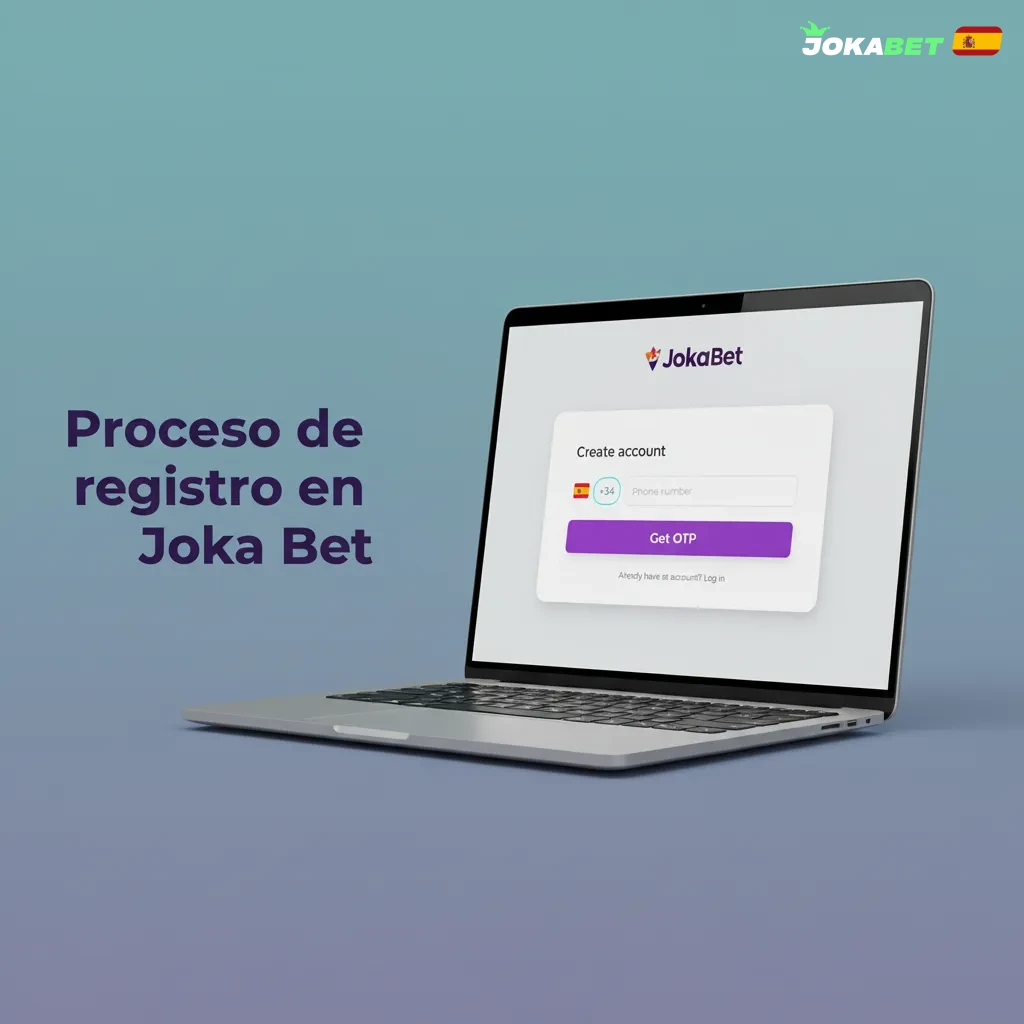 Guía de 5 pasos para registrarse en Joka Bet con KYC, límites y acceso a apuestas deportivas y casino.